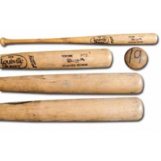 Robin Yount uncracked game used Louisville Slugger bat